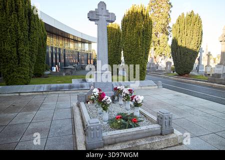 michael collins tombe dans le cimetière glasnevin dublin, république d'irlande Banque D'Images