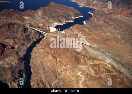 COMTÉ DE CLARK, NEVADA. - 21 SEPTEMBRE 2011 : le barrage Hoover, achevé en 1939, était la plus grande centrale hydroélectrique du monde et la plus grande Banque D'Images