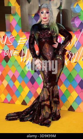 Jan 29, 2020 - Londres, Angleterre, Royaume-Uni - Birds of Prey première mondiale photographiée : la Vivienne Banque D'Images