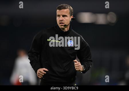 Naples, Italie. 07 décembre 2025. 14e jour du Championnat de Serie A entre S.S.C. Napoli et Juventus FC au stade Diego Armando Maradona le 7 décembre 2025 à Naples, Italie. Crédit : Agence photo indépendante/Alamy Live News Banque D'Images