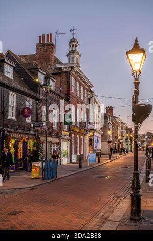 Rochester, Kent, High Street Banque D'Images
