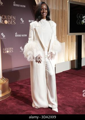 Skye P. Marshall à la 83e annonce annuelle des nominations aux Golden Globes au Beverly Hilton de Beverly Hills, CA, le lundi 8 décembre 2025. (Photo de Sthanlee B. Mirador/Sipa USA) Banque D'Images