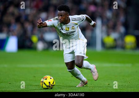 Madrid, Espagne. 07 décembre 2025. Lors de la Liga EA Sports match entre le Real Madrid CF et le RC Celta a joué au stade Santiago Bernabeu le 07 décembre 2025 à Madrid. (Photo de Cesar Cebolla/PRESSIN) crédit : AGENCE SPORTIVE PRESSINPHOTO/Alamy Live News Banque D'Images