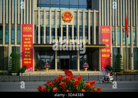 Le bâtiment de l'Assemblée nationale du Vietnam, Hanoi, Vietnam Banque D'Images