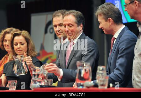 Amsterdam pays-Bas 3 février 2017 COC verkiezingsdebat, COC débat électoral avec les politiciens à l'approche de l'élection générale du 15 mars Banque D'Images