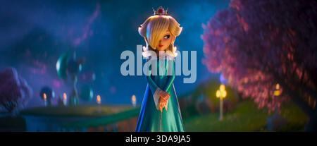Le film Super Mario Galaxy Movie est un film d'aventure comique d'animation basé sur le jeu vidéo Super Mario Galaxy de 2007 et la franchise Mario de Nintendo. La suite de Super Mario Bros Film (2023), il est réalisé par Aaron Horvath et Michael Jelenic et écrit par Matthew Fogel. Chris Pratt, Anya Taylor-Joy, Charlie Day, Jack Black, Keegan-Michael Key, et Kevin Michael Richardson reprennent leurs rôles, tandis que Benny Safdie et Brie Larson rejoignent le casting. Banque D'Images