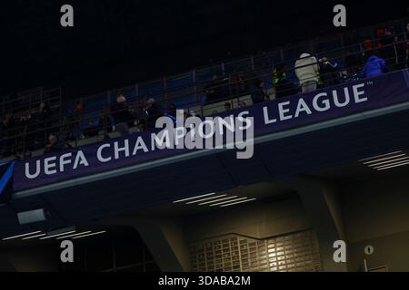 Milan, Italie, 09 décembre 2025. En action lors du match de Ligue des champions de l'UEFA 2025/26 entre le FC Internazionale et le FC Liverpool au stade Giuseppe Meazza à Milan, en Italie Banque D'Images