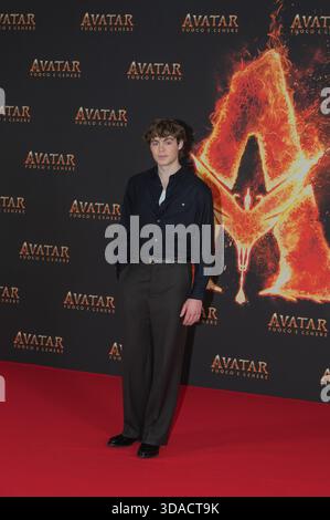 Hôtel principe di Savoia, Milano, Italie, 09 décembre 2025, Jack Champion pendant Photocall Avatar - Actualités Banque D'Images