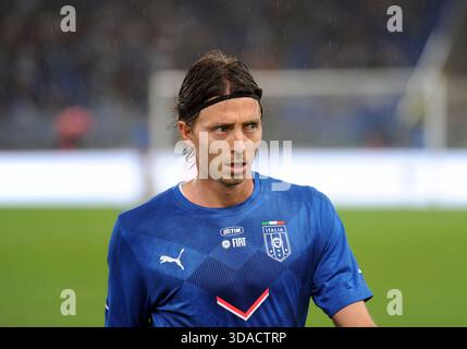 Rome Italie 13 octobre 2015 Euro qualificatif Italie vs Norvège Ricardo Montelivo Banque D'Images