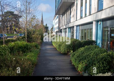 Wiltshire College and University Centre, Salisbury, Wiltshire, Angleterre, Royaume-Uni Banque D'Images