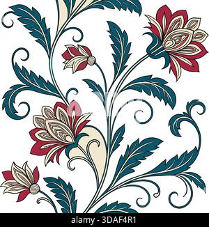 Ensemble d'icônes de motif sans couture – illustration vectorielle répétée, collection d'éléments de design décoratif Illustration de Vecteur