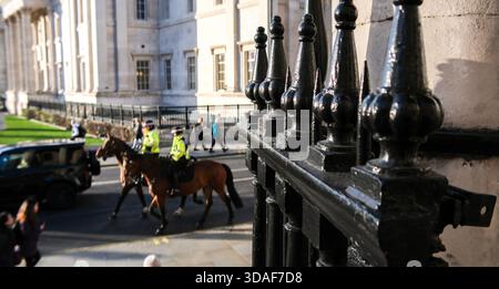 Londres, Royaume-Uni. 10 décembre 2025. Météo Royaume-Uni : lumière du soir d'hiver à Londres. Credit : Matthew Chattle/Alamy Live News Banque D'Images