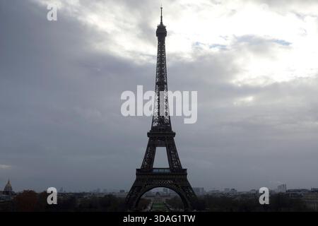 Tour Eiffel, Paris , France. Banque D'Images