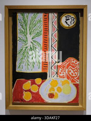 Musée Matisse, Nice, Alpes-Maritimes, France Henri Matisse, nature morte aux grenades, nature morte aux grenades, 1947 huile sur toile Banque D'Images