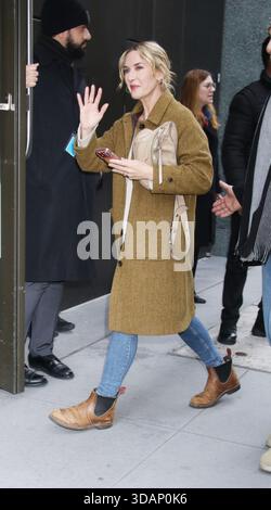 10 décembre 2025 Kate Winslet sur The View pour parler du nouveau film Goodbye June à New York. 10 décembre 2025 crédit :RW/Mediapunch Banque D'Images