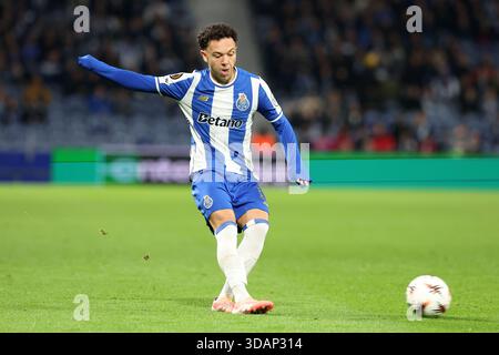 Porto, Portugal. 11 décembre 2025. Porto, 11/12/2025 - le FC Porto a accueilli Malmö au stade do Dragão dans un match pour la 6ème manche de l'Europa League 2025/26. Pepê ; (Catarina Morais/Kapta ) crédit : Atlantico presse Lda/Alamy Live News Banque D'Images