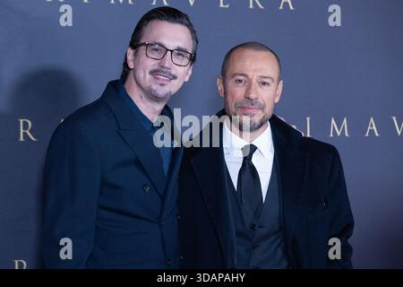 11 décembre 2025, Rome, Italie : le réalisateur italien Damiano Michieletto et l'acteur italien Stefano Accorsi assistent à la première du film ''Primavera'' au Palazzo Barberini à Rome (crédit image : © Matteo Nardone/Pacific Press via ZUMA Press Wire) USAGE ÉDITORIAL SEULEMENT ! Non destiné à UN USAGE commercial ! Banque D'Images