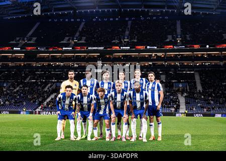 Porto, Portugal. 11 décembre 2025. PORTO, PORTUGAL - 11 DÉCEMBRE : Porto débute onze heures durant le match de l'UEFA Europa League 2025/26 phase MD6 entre le FC Porto et Malmo FF à l'Estadio do Dragao le 11 décembre 2025 à Porto, Portugal. (Photo de Joao Gregorio/RSM Press via photo Players images/Magara Press) crédit : Magara Press SL/Alamy Live News Banque D'Images