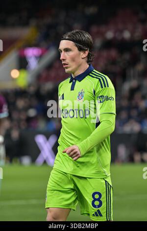 Turf Moor, Burnley, Lancashire, Royaume-Uni. 13 décembre 2025. Premier League Football, Burnley versus Fulham ; Harry Wilson de Fulham Credit : action plus Sports/Alamy Live News Banque D'Images