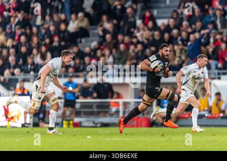 France. 14 décembre 2025. © PHOTOPQR/NICE MATIN/Florian ESCOFFIER ; 14/12/2025 ; TOULON - RUGBY CHAMPIONS CUP RCT - BATH Credit : MAXPPP/Alamy Live News Banque D'Images