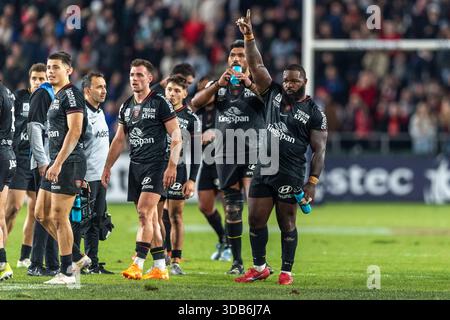 France. 14 décembre 2025. © PHOTOPQR/NICE MATIN/Florian ESCOFFIER ; 14/12/2025 ; TOULON - RUGBY CHAMPIONS CUP RCT - BATH Credit : MAXPPP/Alamy Live News Banque D'Images