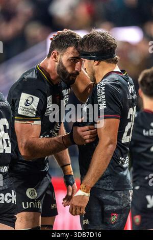 France. 14 décembre 2025. © PHOTOPQR/NICE MATIN/Florian ESCOFFIER ; 14/12/2025 ; TOULON - RUGBY CHAMPIONS CUP RCT - BATH Credit : MAXPPP/Alamy Live News Banque D'Images