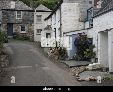 Port Isaac, ancien village de pêcheurs en Cornouailles Banque D'Images