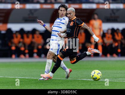 São Paulo, Brésil. 14 décembre 2025. Football Football - Coupe Brésil 2025 - Corinthians vs Cruzeiro - demi-finales de la Coupe, tenue au Neo Química Arena Stadi Banque D'Images