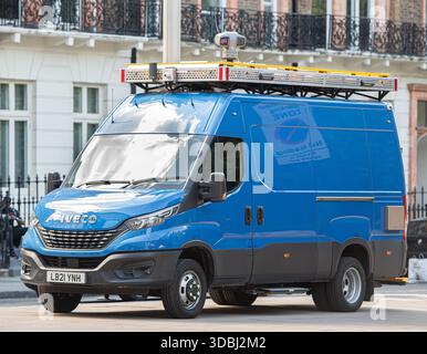 Reconnaissance faciale en direct police métropolitaine Banque D'Images