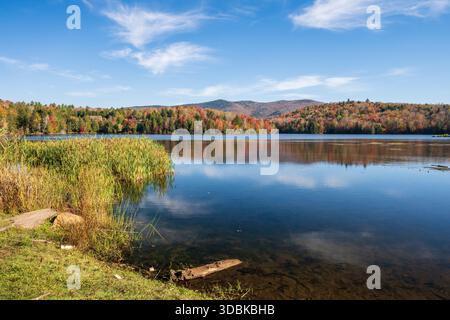 Kent Pond, près de Killington, Vermont Banque D'Images