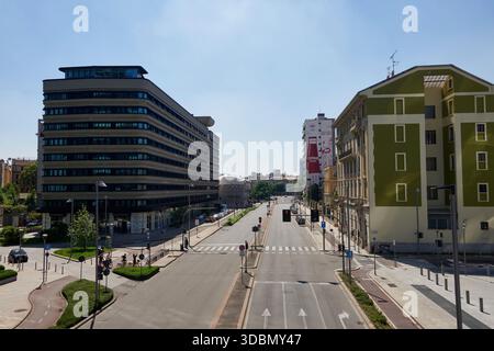 Italie, Milan, Skyline, Porta Nuova Banque D'Images
