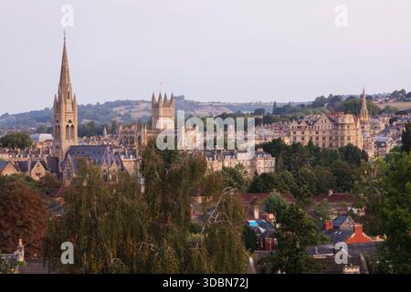 Angleterre, Somerset, Bath, Skyline City View Banque D'Images