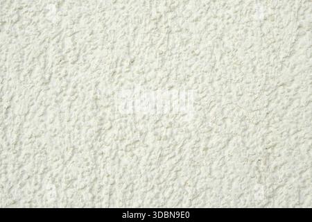 Texture de fond sans couture de mur en plâtre rugueux blanc Banque D'Images