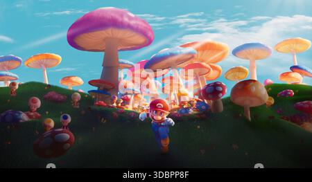 Le Super Mario Bros Film (2023) *film - usage éditorial seulement* Voir instructions spéciales. CAP/TFS image fournie par Capital Pictures Banque D'Images