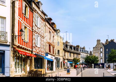 Place des Lices à vannes, Morbihan, Bretagne, France Banque D'Images