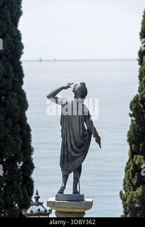 Château de Miramar, Trieste, Italie Banque D'Images
