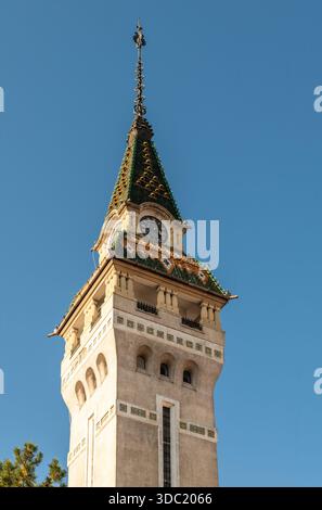 Targu Mures Cultural Palace Tour Hôtel de ville Roumanie Banque D'Images