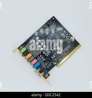 Carte son pour ordinateur de 2010 Banque D'Images