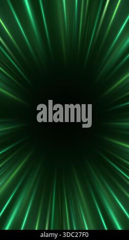 Fond VR de réalité virtuelle avec effet zoom. Illustration des effets brillants des lignes de propagation pour les enseignes de commerce électronique shopping au détail. Illustration de Vecteur