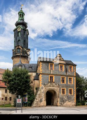 Le château de Weimar en Allemagne Banque D'Images