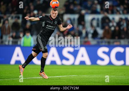 Rome, Italie. 20 décembre 2025. Jamie Vardy de US Cremonese lors du match de la série Serie A Enilive entre SS Lazio et US Cremonese à Olimpico le 20 décembre 2025 à Rome, Italie crédit : Giuseppe Maffia/Alamy Live News Banque D'Images