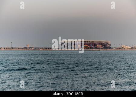 DOHA, QATAR - 21 SEPTEMBRE 2023 : stade 974 à Doha, Qatar Banque D'Images