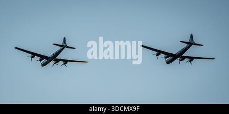 Boeing B-29 Airventure Oshkosh Banque D'Images