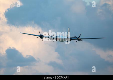 Boeing B-29 Airventure Oshkosh Banque D'Images
