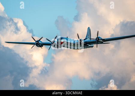 Boeing B-29 Airventure Oshkosh Banque D'Images
