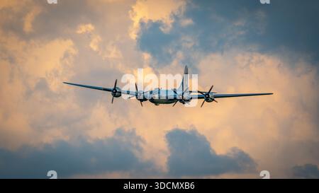 Boeing B-29 Airventure Oshkosh Banque D'Images