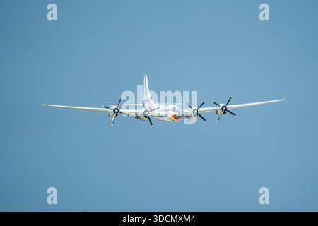 Boeing B-29 superfortress à Airventure Oshkosh Banque D'Images