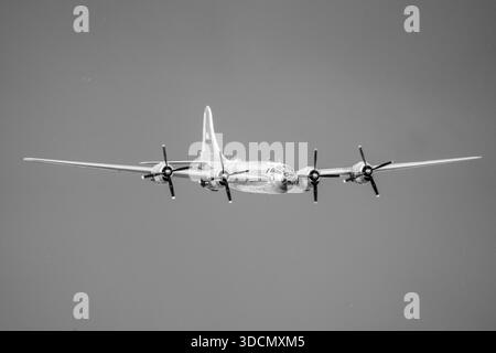 Boeing B-29 superfortress à Airventure Oshkosh Banque D'Images