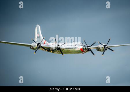 Boeing B-29 superfortress à Airventure Oshkosh Banque D'Images