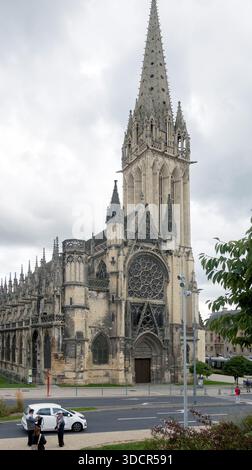 Église Saint-Pierre , Caen, Normandie, France Banque D'Images